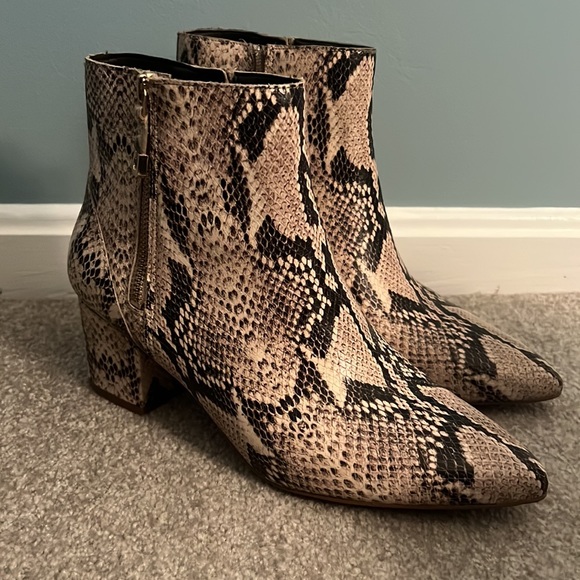 Cole Haan Eva Snake Bootie Size 9 - Picture 2 of 5